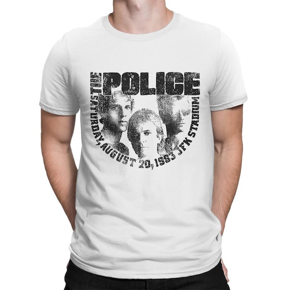 The Police 1983 Concert T-shirt, Men's Women's Sizes - Etsy