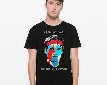 Roger Federer I Fear No One-T-shirt, heren-damesmaten