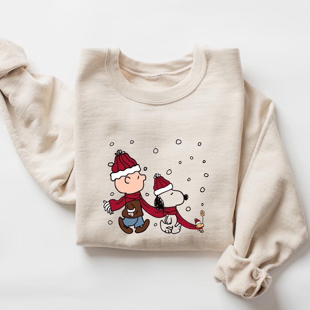 Christmas Sweatshirt, Dog Christmas Shirt, Christmas Snow Shirt, Christmas Funny T-Shirt, Christmas Gift Tees, Christmas Winter Gift Shirt Onlytee