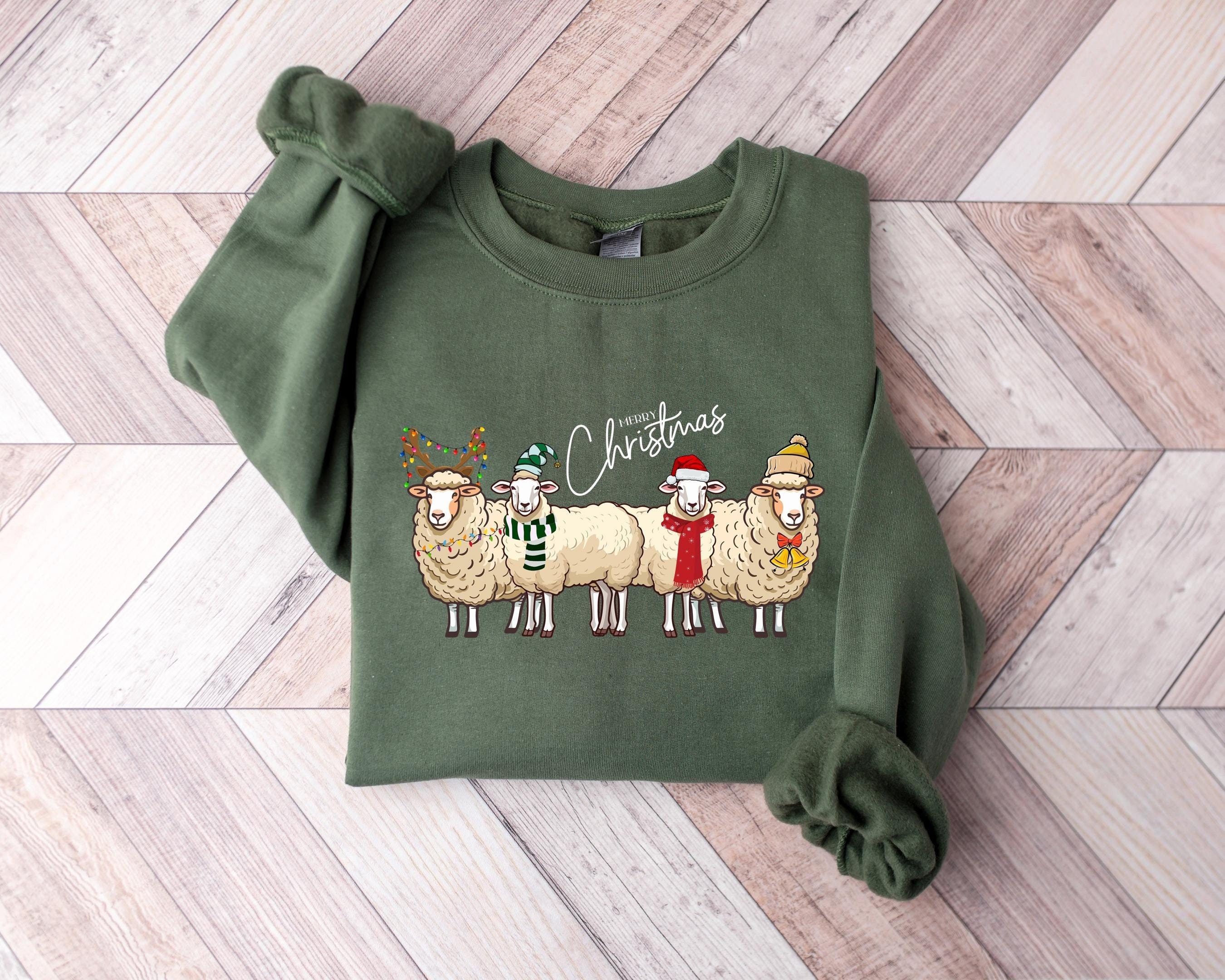 Merry Christmas Sherpa Fleece Sweatshirt