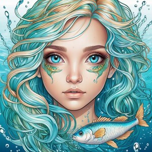 CelestialBeauties -Zodiac Women, Adult Colouring Book