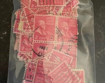 100 US Stamp Collection | Bulk Mixed Package