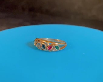 Classic 18k Gemstones Rings