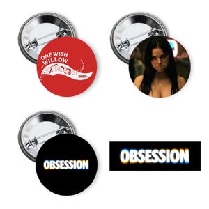 Obsession (2026) Pin Back Buttons