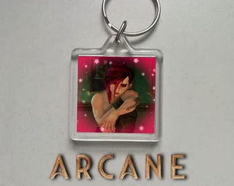 Vi Arcane Keychain (League of Legends)