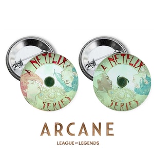 Arcane Vinyl Intros Pin Back Buttons
