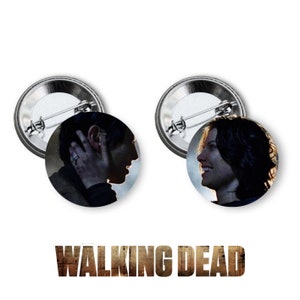 The Walking Dead Pin Back Buttons