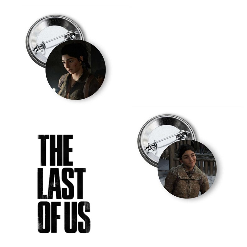 The Last Button The Last of Us Pin Back Buttons - Etsy