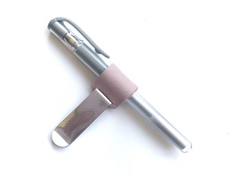 Clip on Pen Loop - Planner Clip - Pen Holder - Journal Pen Holder