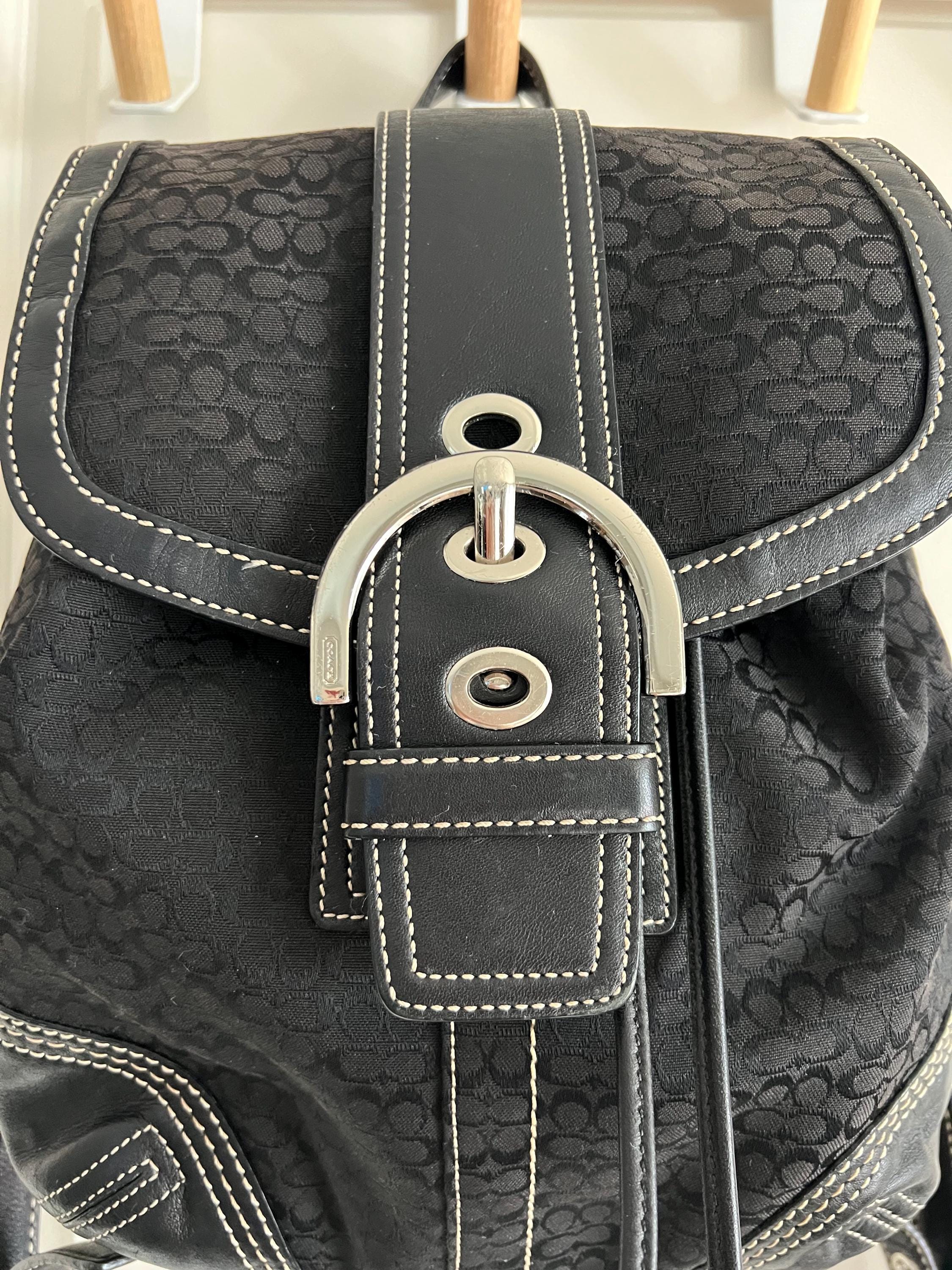 Y2K Coach Signature Backpack / Coach 9764 / Excellent 