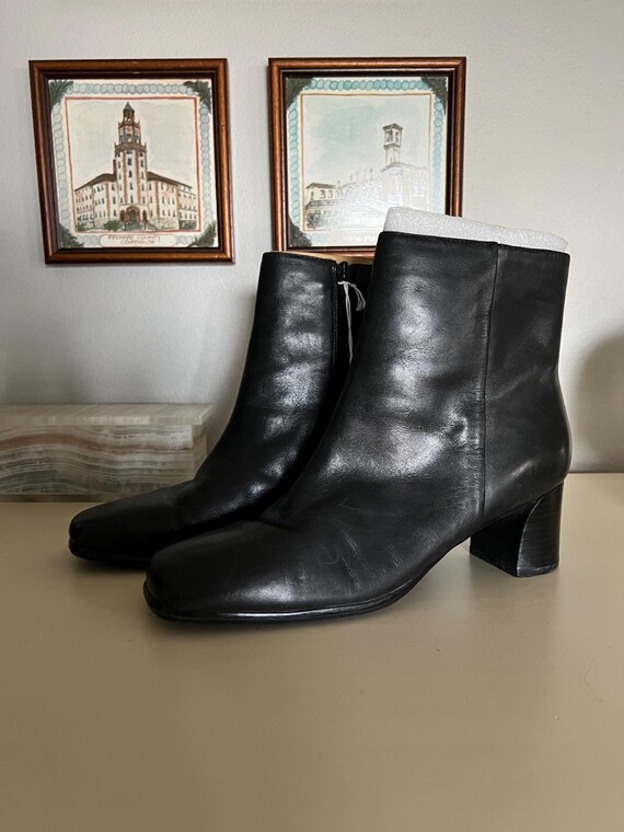 Llife SLIGHT SQUARE ZIP BOOTS 43サイズ Llife SLIGHT SQUARE ZIP