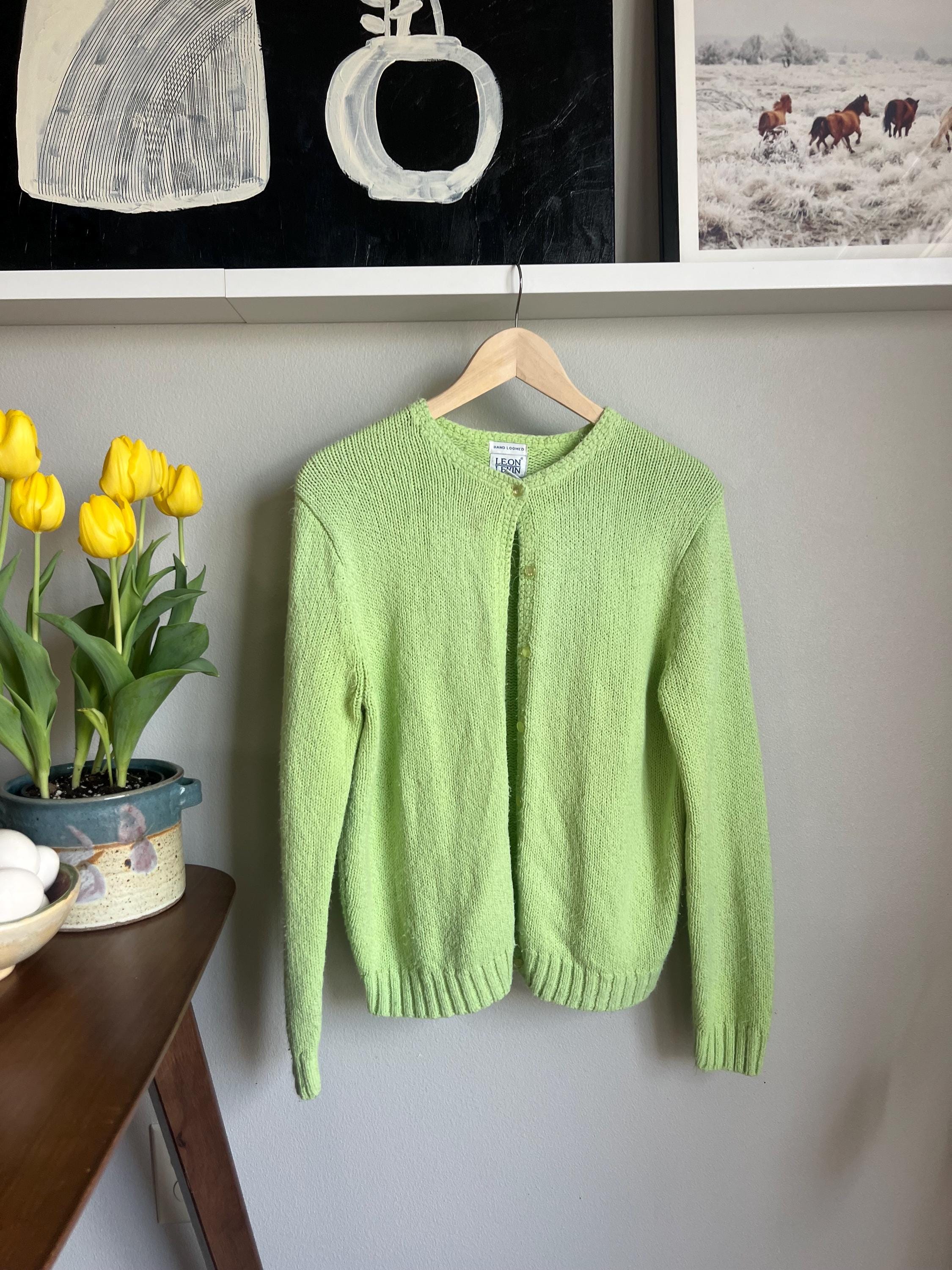Spring Green Cardigan