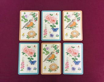 Marjolein Bastin Springtime Vintage Playing Cards / Individual Cards