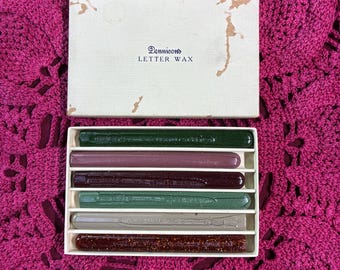Vintage Dennison Letter Sealing Wax