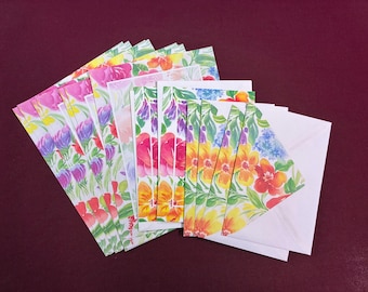Vintage Floral Stationery Set
