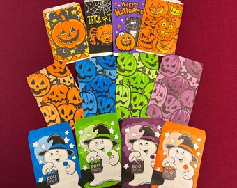 Vintage Halloween Treat Bags / One Dozen