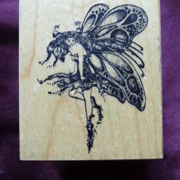 Vintage PSX Pixie Fairy Stamp
