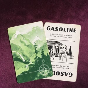 Touring Game Cards / Travel / Cars / Playing Cards / Set of 20 Individual Cards image 2