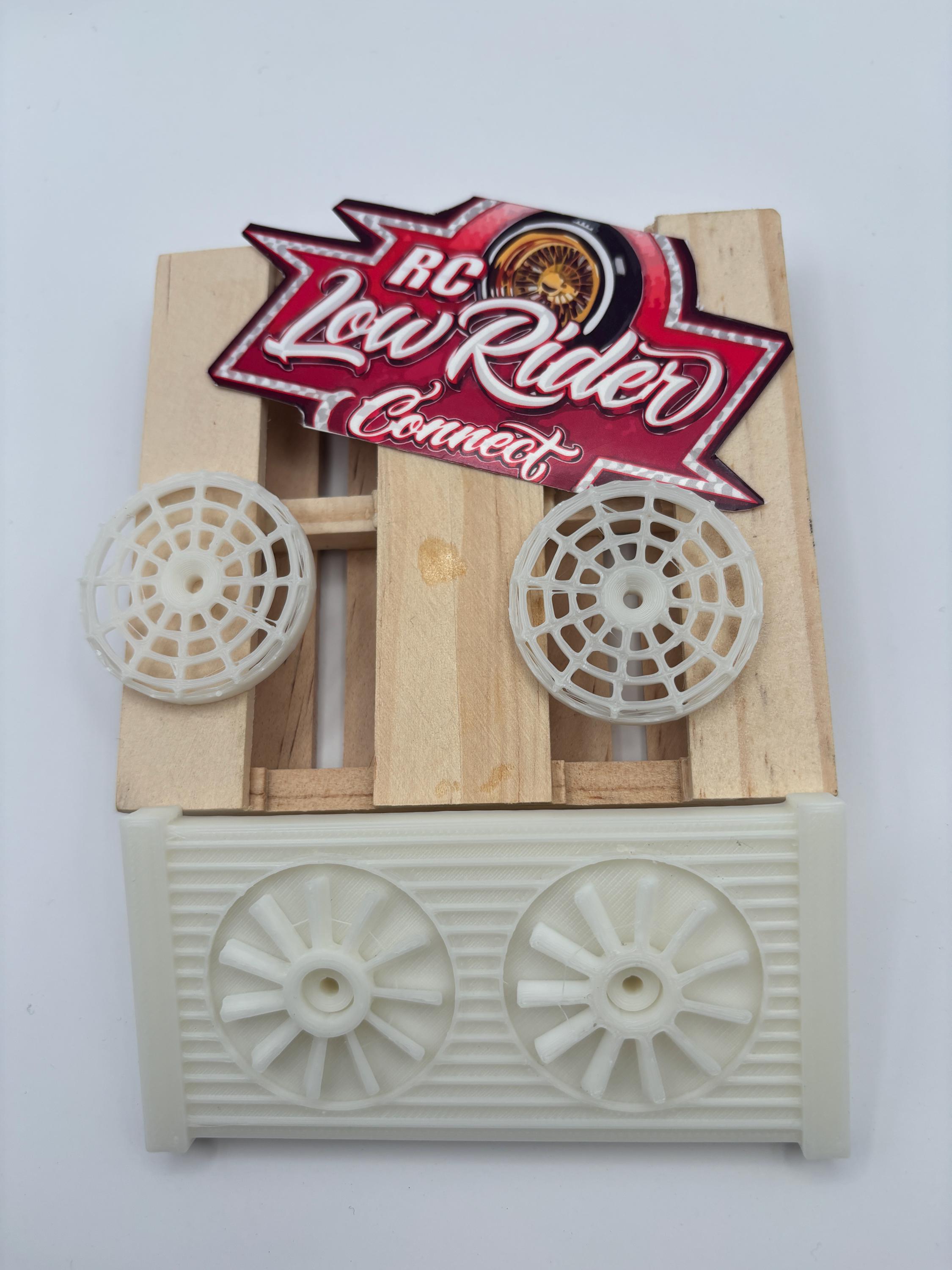 Low Rider St Radiator Cover 1:10 Scale RC Lowrider Under Hood Radiator RAW ABS - Etsy