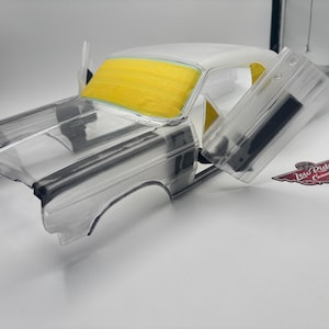 64 Impala RC Lowrider Body Kit 1/10 Scale Lambo Doored
