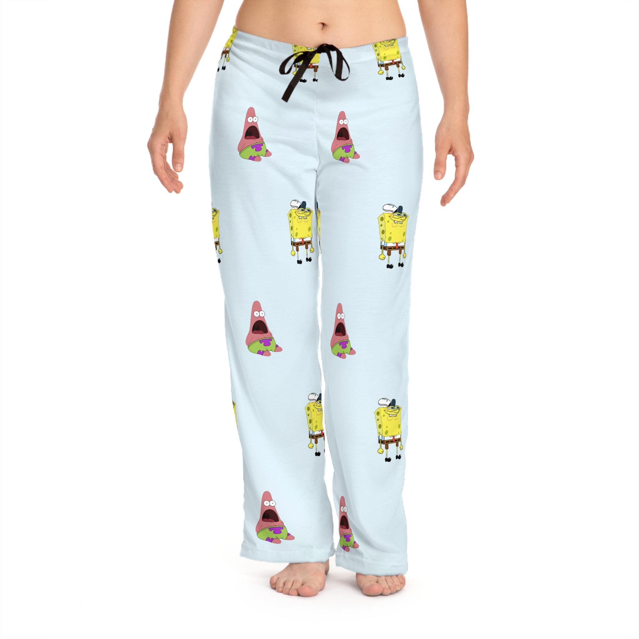 Spongebob Pajama Pants Etsy UK