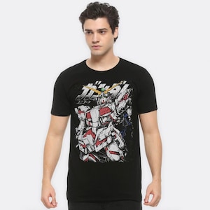 Camiseta de unicornio Gundam RX-0, algodón, tallas para hombre y mujer (GUN-21123)