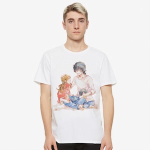 Camiseta de algodón de Ame y Yuki, de Wolf Children, tallas para hombres y mujeres (ANI-795223)