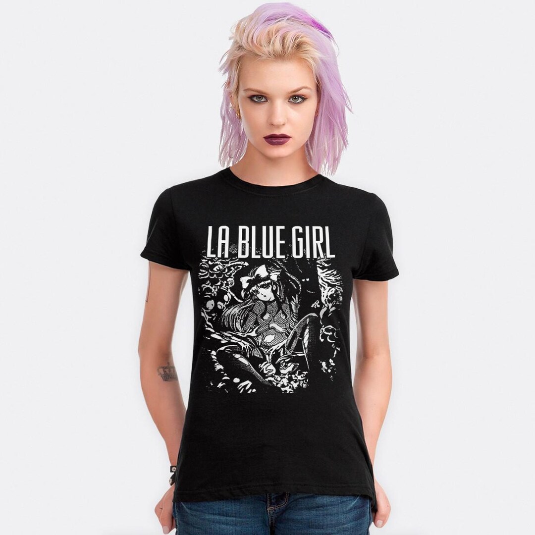 La Blue Girl マンガ Tシャツ、コットンTシャツ、メンズ・レディース