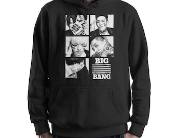Sweat à capuche et sweat-shirt Big Bang K-Pop / Tailles unisexes (KPP-550021)