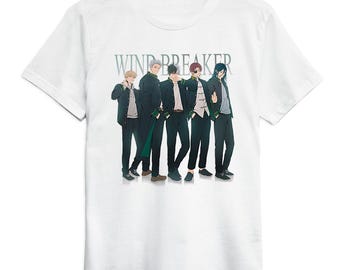 Wind Breaker T-Shirt, Cotton Tee, Men's Women's Sizes (WND-124600)
