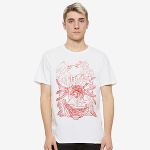Camiseta Gachiakuta Enjin, camiseta de algodón, tallas para hombres y mujeres (GCH-042461)