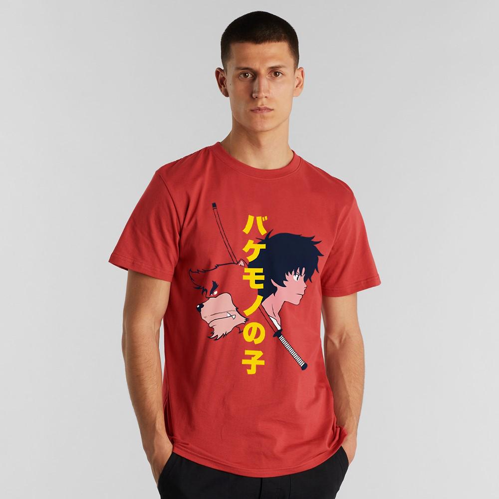 The Boy and the Beast Bakemono No Ko T-shirt, Cotton Tee, Men