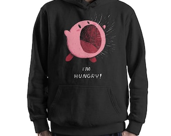 Kirby I'm Hungry Hoodie and Sweatshirt / Unisex Sizes (KRB-54411)