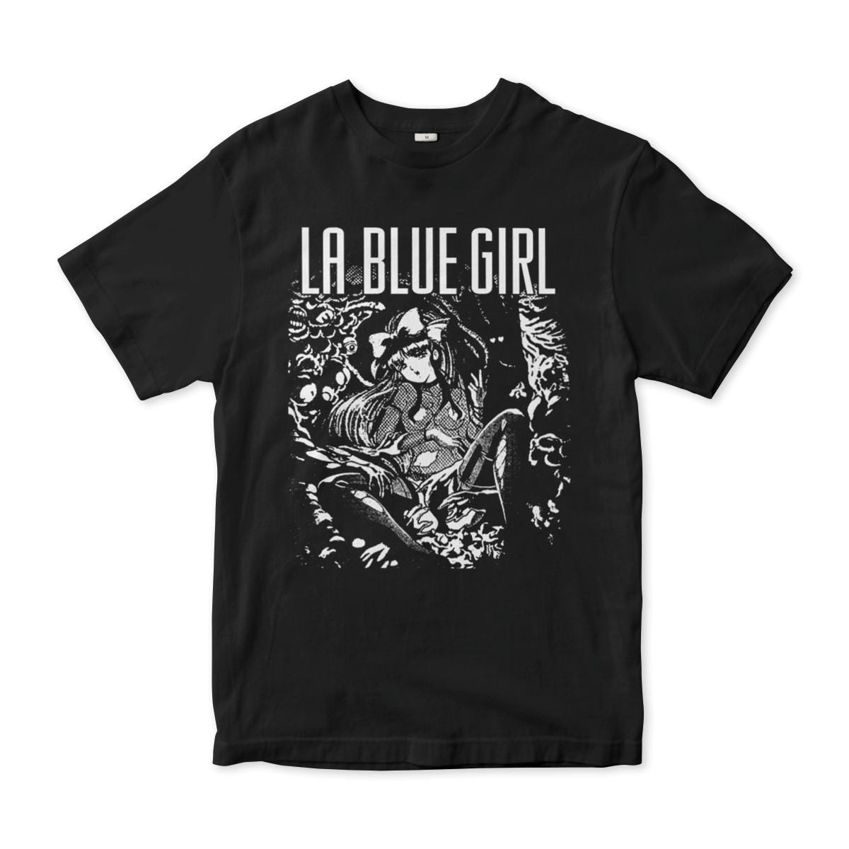 La Blue Girl マンガ Tシャツ、コットンTシャツ、メンズ・レディース