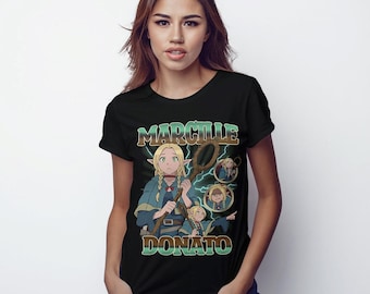 Delicious in Dungeon Marcille Donato T-Shirt, Cotton Tee, Men's Women's Sizes (DNM-445565)
