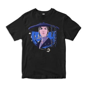 ブルーアイサムライミズTシャツ、コットンTシャツ、メンズレディースサイズ（BLS-67742）