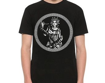 Medusa Gorgon T-Shirt, Cotton Tee, Men's Women's Sizes (MED-56551)
