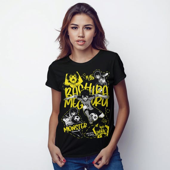 Blue Lock Meguru Bachira T-shirt, Cotton Tee, Men's Women's