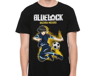 Blue Lock Rin Itoshi T-shirt, Men's Women's Sizes (LOC-40021