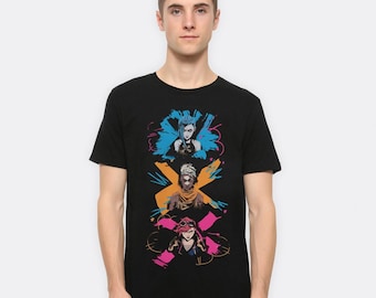 Arcane Jinx Ekko Vi T-Shirt, Cotton Tee, Men's Women's Sizes (ARC-983129)