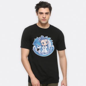 Nezha Ao Bing T-Shirt, Cotton Tee, Men&#39;s Women&#39;s Sizes (MUL-345871)