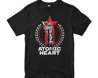 Atomic Heart the Twins Art T-shirt, 100% Cotton Tee, Men's Women's
