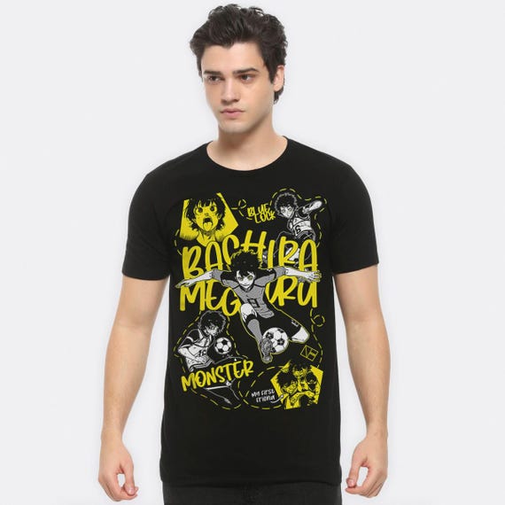 Blue Lock Meguru Bachira T-shirt, Cotton Tee, Men's Women's