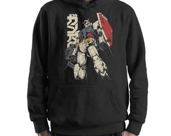 Gundam RX-78-2 Art Hoodie and Sweatshirt / Unisex Sizes (GUN-38941)