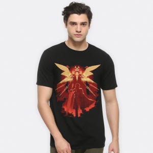 Devil May Cry Dante T-Shirt, Cotton Tee, Men&#39;s Women&#39;s Sizes (DMC-275410)