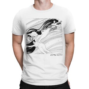Gustav Klimt The Blood of Fish T-Shirt, Cotton Tee, Men&#39;s Women&#39;s Sizes (ISK-846127)