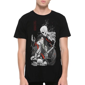 Camiseta Wei Wuxian Grão-Mestre do Cultivo Demoníaco, camiseta de algodão, tamanhos masculino e feminino (CUL-36762)