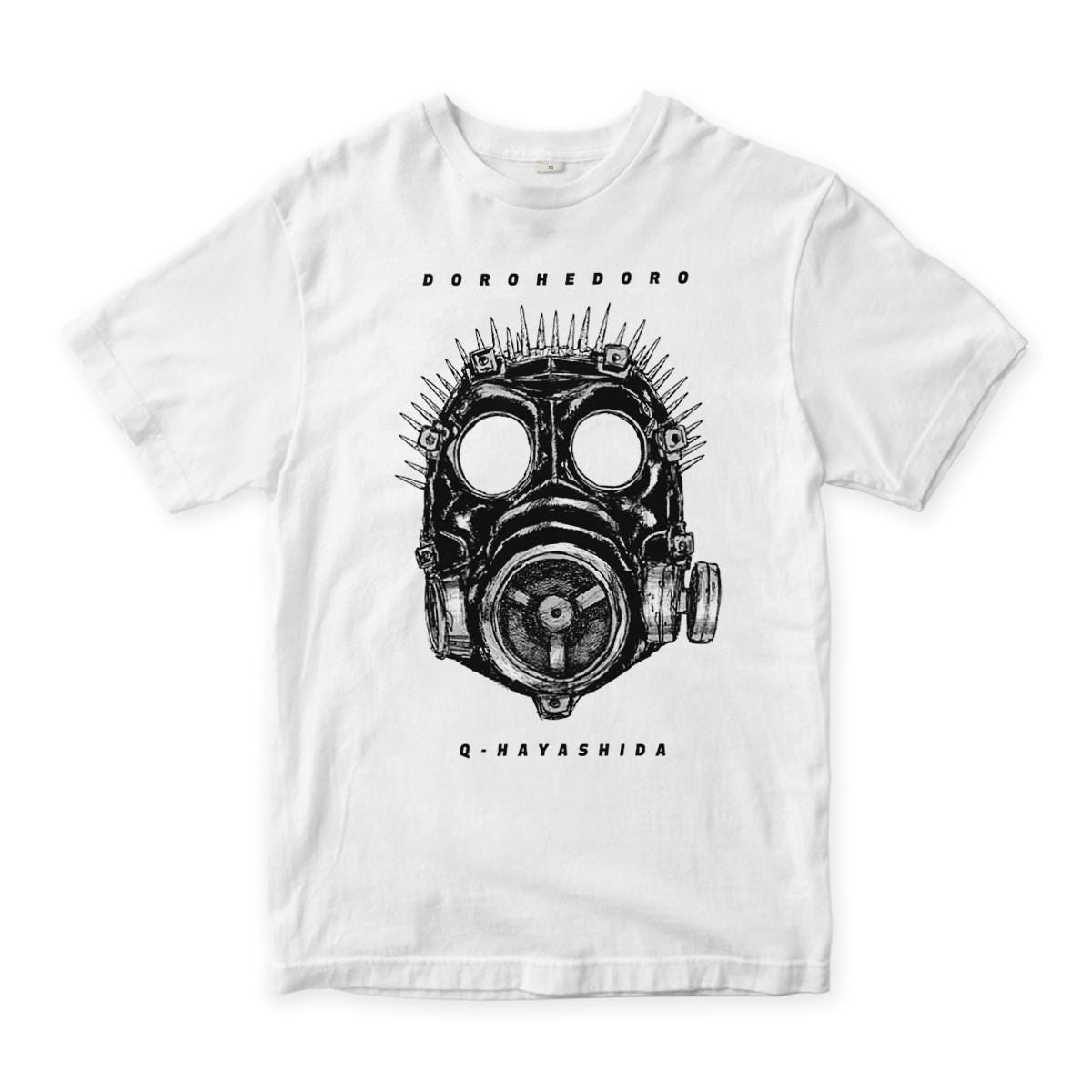 MHz GAS MASK MANUAL of KAIMAN ドロヘドロ Tシャツ Dorohedoro Caiman Mask T-shirt, Cotton Tee, Men's Women's Sizes