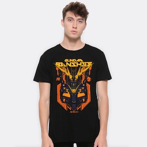 Gundam RX-0 Banshee T-Shirt, Cotton Tee, Men&#39;s Women&#39;s Sizes (GUN-44714)