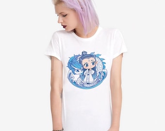 T-shirt Nezha Ao Bing, katoenen T-shirt, heren- en damesmaten (MUL-345871)